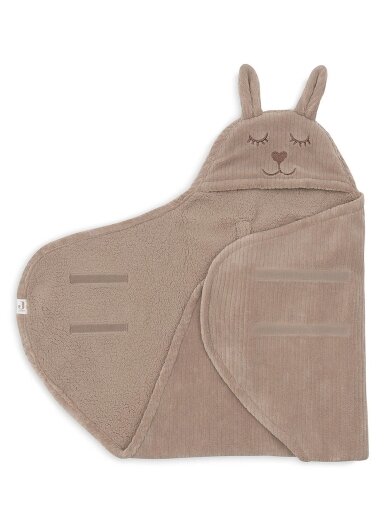 Wrap Blanket - Bunny - Cloudy Rib, Jollein