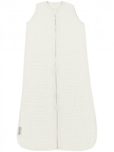 Muslin sleeping bag, TOG 0.5, 70cm, Meyco Baby Uni offwhite
