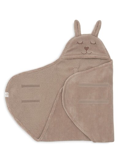 Wrap Blanket - Bunny - Cloudy Rib, Jollein