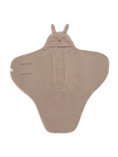 Wrap Blanket - Bunny - Cloudy Rib, Jollein 3