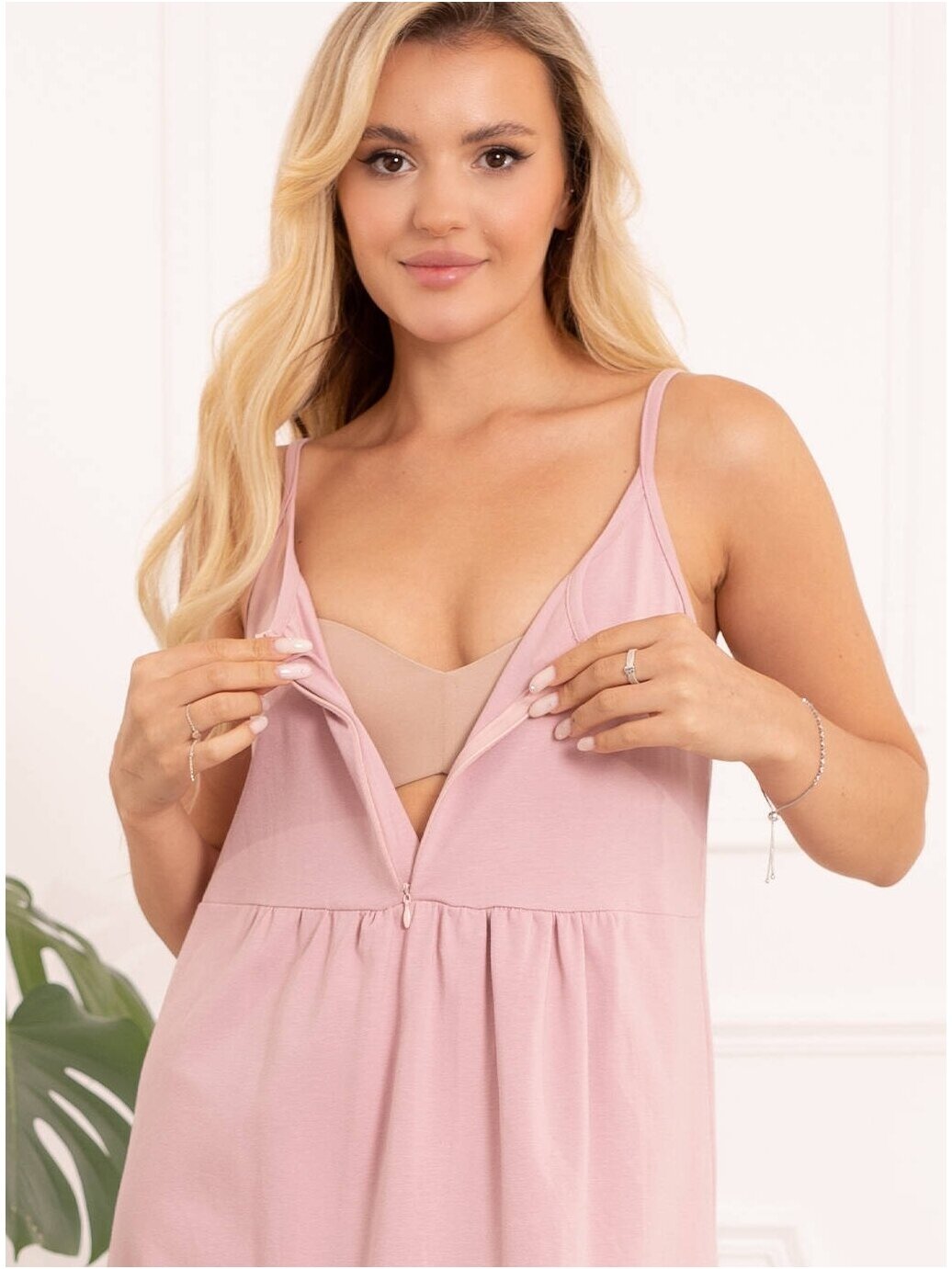 Nightwear for pregnant and nursing, Merry, ForMommy, pink 7 Nightwear for pregnant and nursing, Merry, ForMommy, pink 7