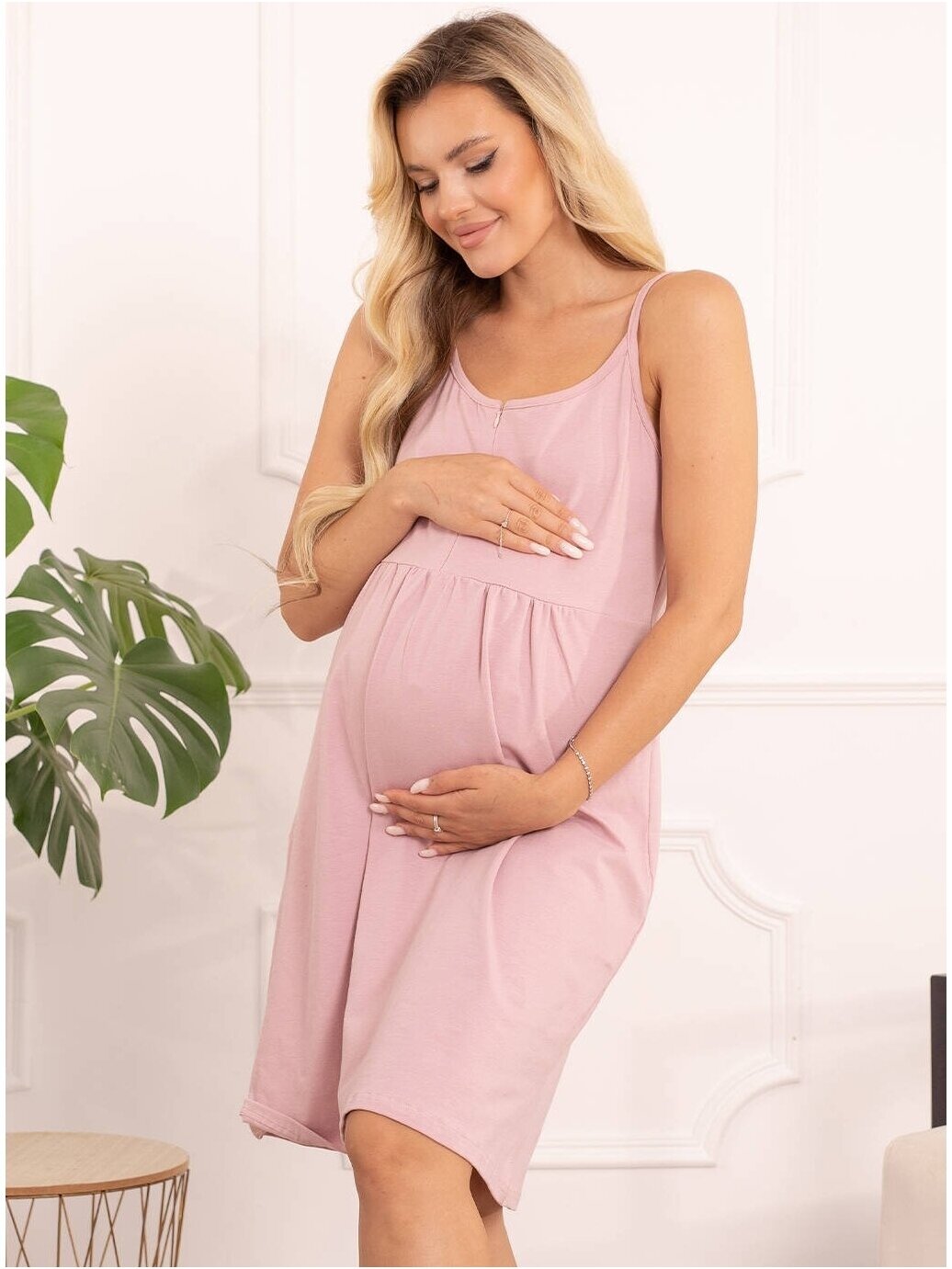 Nightwear for pregnant and nursing, Merry, ForMommy, pink 8 Nightwear for pregnant and nursing, Merry, ForMommy, pink 8