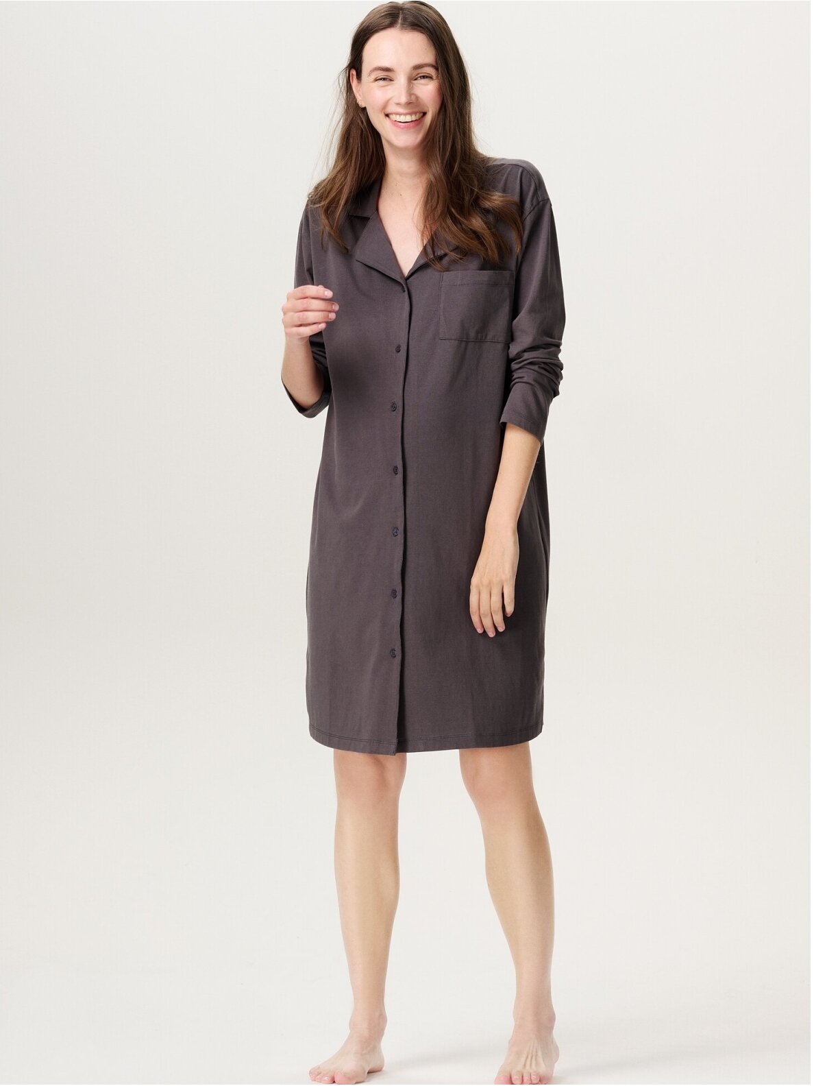 Maternity breastfeeding nightdressMaiko, Noppies (Forged iron) 1