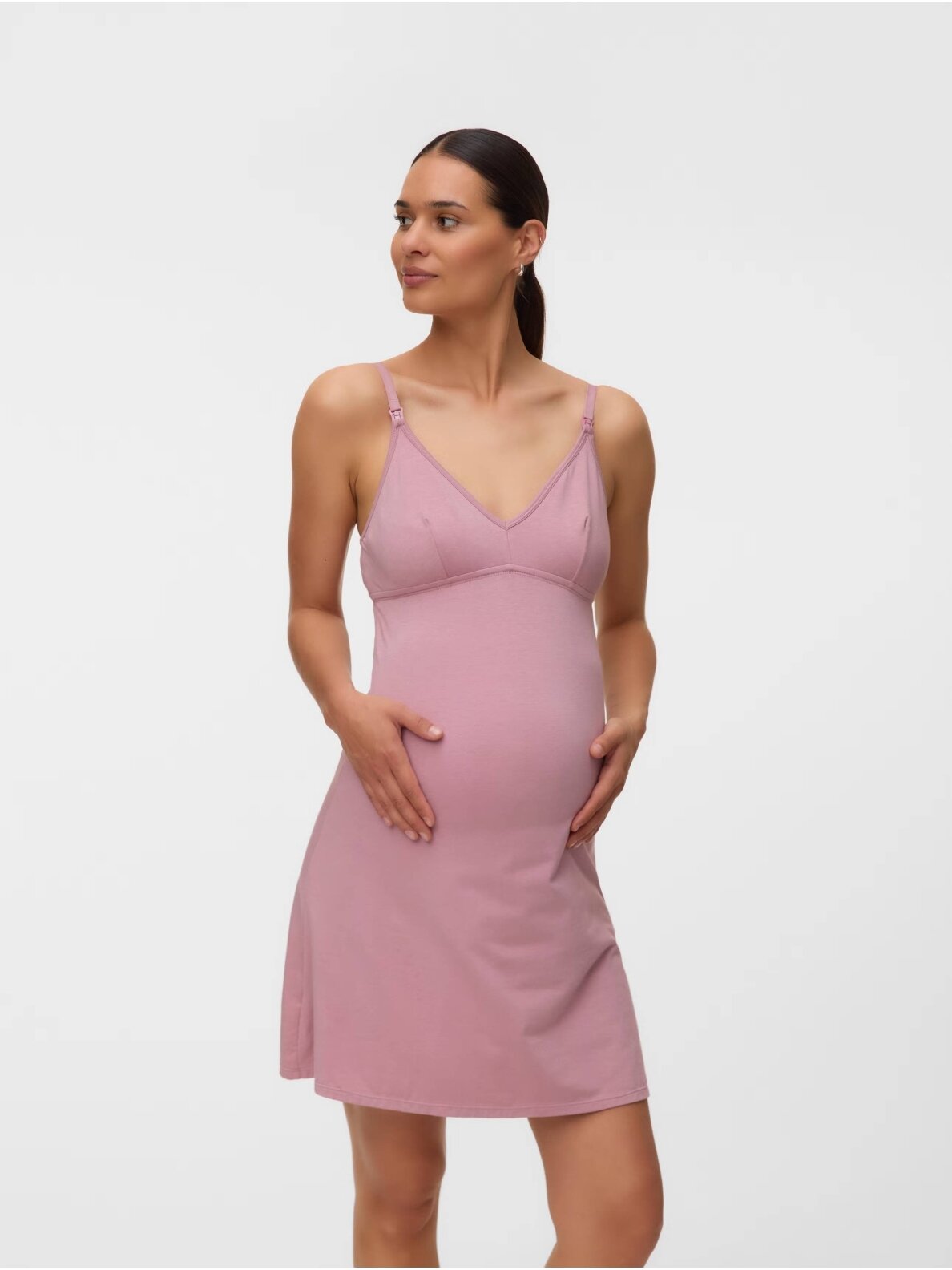 Strappy nighties MLSIFFA Mama;licious (pink) 2 Strappy nighties MLSIFFA Mama;licious (pink) 2