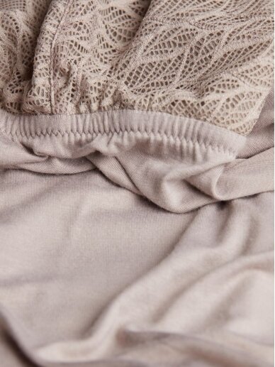 Bliss Strappy Nightgown, Cache Coeur (Taupe) 2 Bliss Strappy Nightgown, Cache Coeur (Taupe) 2