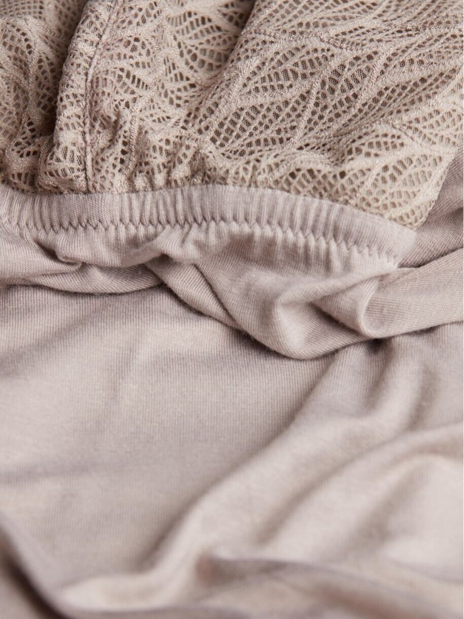 Bliss Strappy Nightgown, Cache Coeur (Taupe) 2 Bliss Strappy Nightgown, Cache Coeur (Taupe) 2
