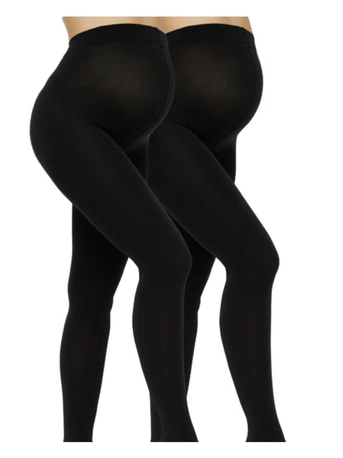 Maternity tights 2-pack MLKAYA, Mamalicious (Black) Maternity tights 2-pack MLKAYA, Mamalicious (Black)