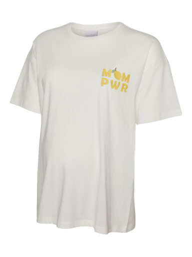 Maternity-t-shirt, MLFERIDA, Mama;licious (white)