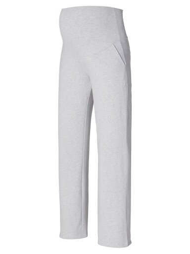 Maternity wide trousers Sari, Noppies (Grey melange)
