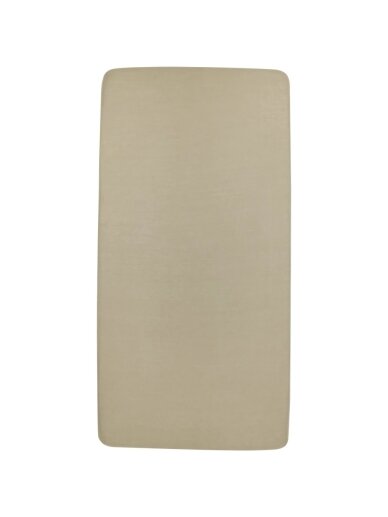 Fitted sheet 50x90, Meyco Baby (Taupe) 2pcs.
