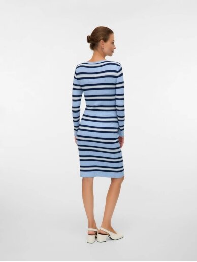 MLESRIN maternity and nursing dress, Mama.licious (Light blue/striped) 3