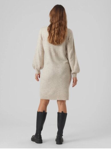 Maternity dress VMMLEFILE Mama;licious (Birch/melange) 2