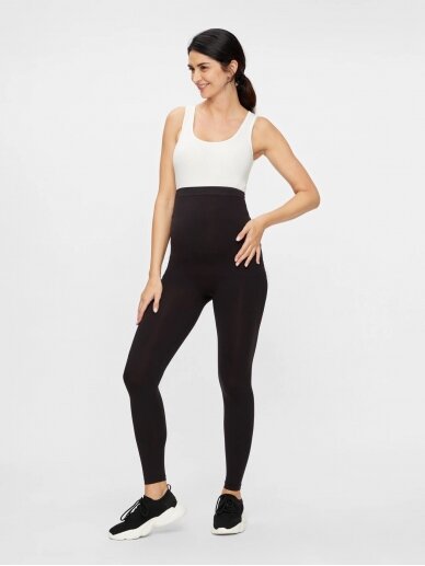 Maternity leggings, MLTIA, Mama;licious (black) 1 Maternity leggings, MLTIA, Mama;licious (black) 1