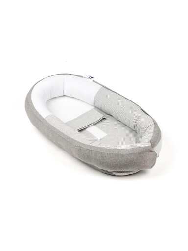 Organic cotton nest for baby 0+, Doomoo (grey)