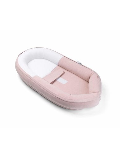 Organic cotton nest for baby 0+, Doomoo (pink)