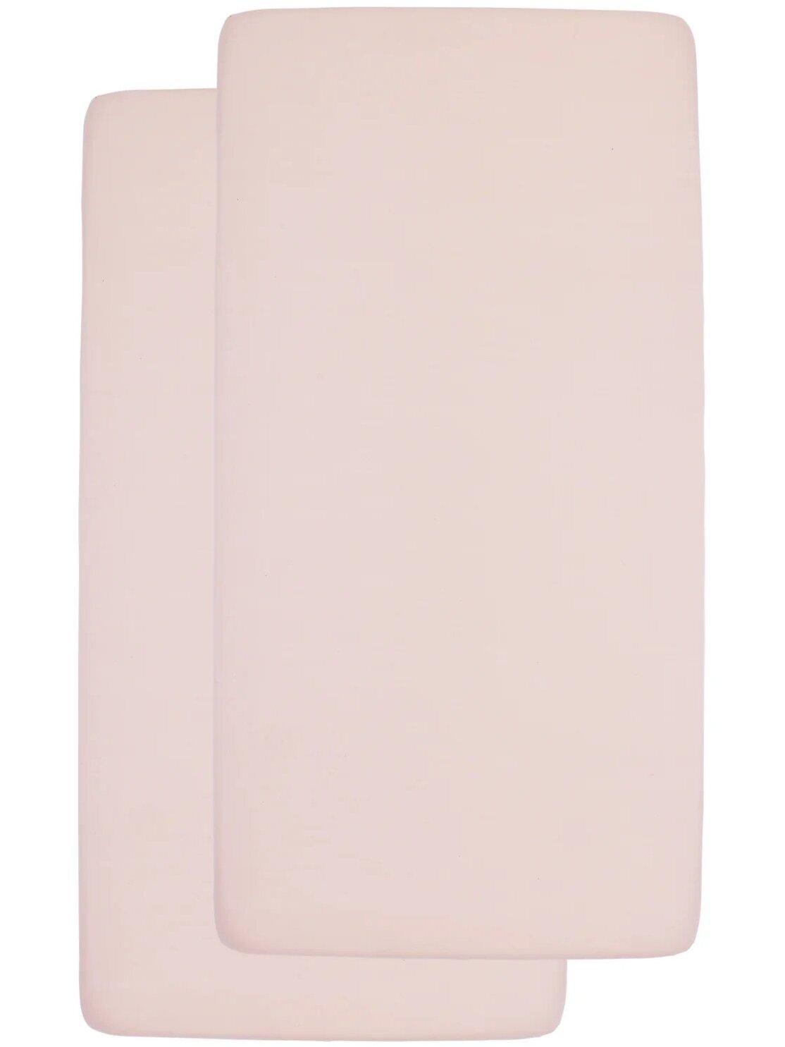 Jersey fitted sheet, 40x80/90cm, 2pcs., Meyco Baby (Pink)