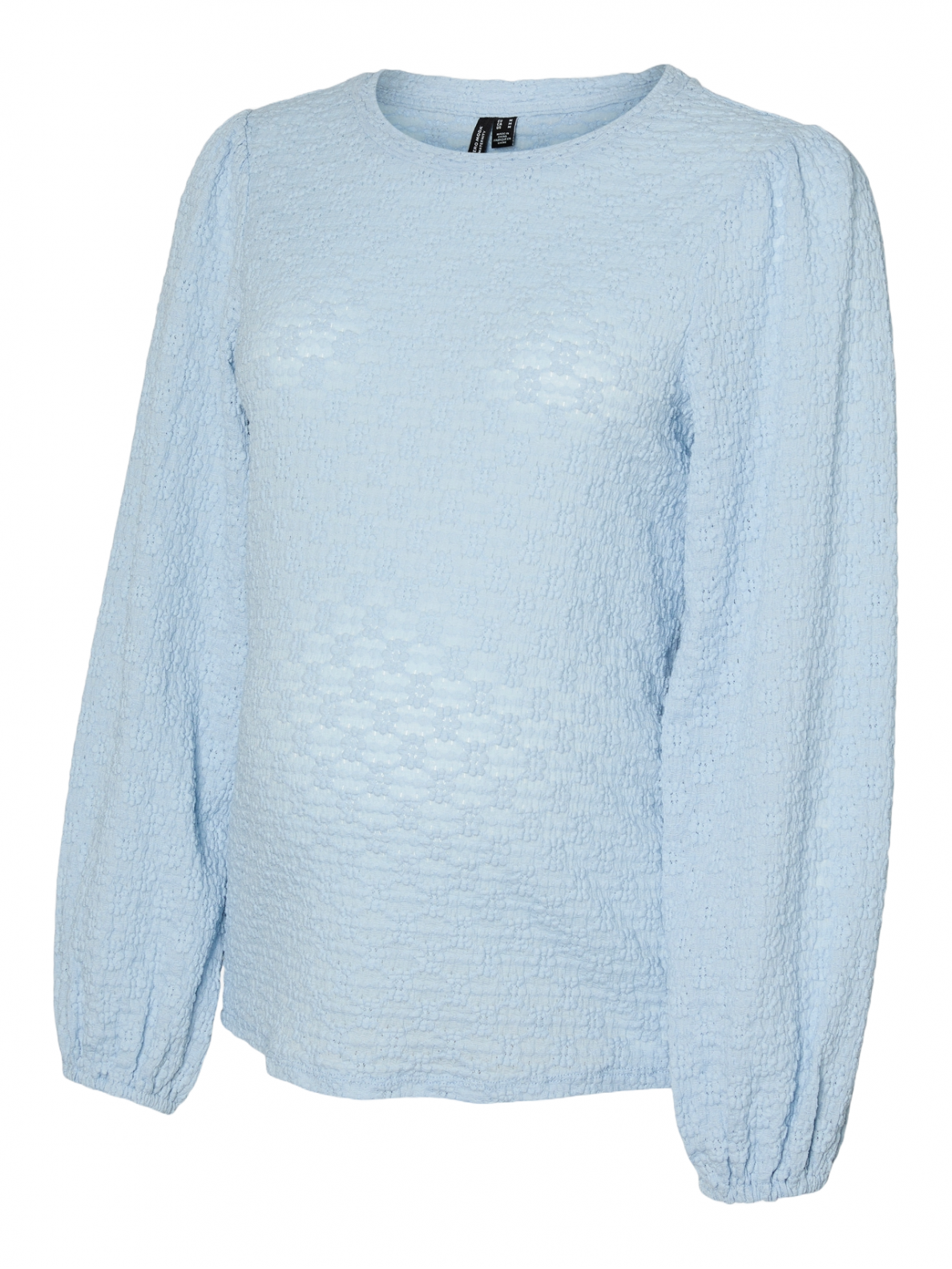 Maternity blouse with long sleeves VMMFLOWER, Mama;licious (Light blue) Maternity blouse with long sleeves VMMFLOWER, Mama;licious (Light blue)