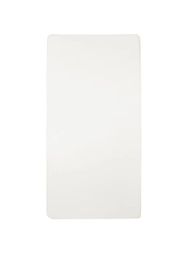 Jersey fitted sheet, 40x80/90cm, Meyco Baby Offwhite