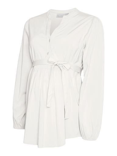 Blouse for pregnant and nursing women MLELVA, Mama;licious White