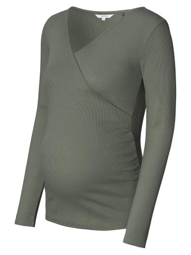 Maternity T-Shirt, Mlnadine, Sara-olive by Noppies