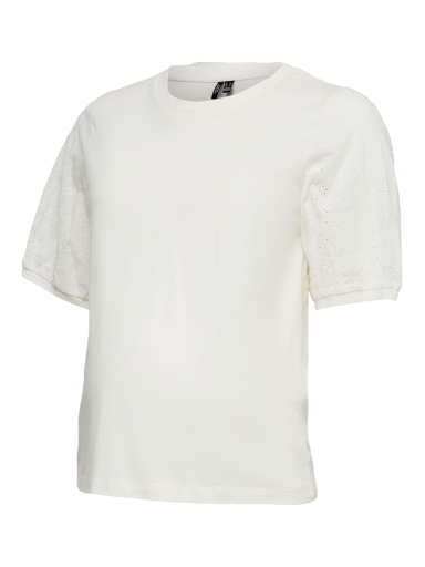 Regular Fit Round Neck Top, VMMJANNI, Vero moda (white)