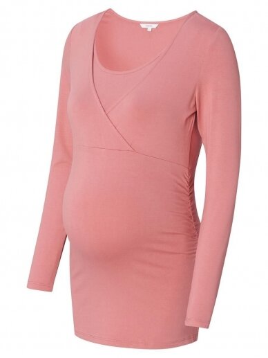 Maternity T-Shirt, Mlnadine, Elda-Dusty rose, Noppies Maternity T-Shirt, Mlnadine, Elda-Dusty rose, Noppies