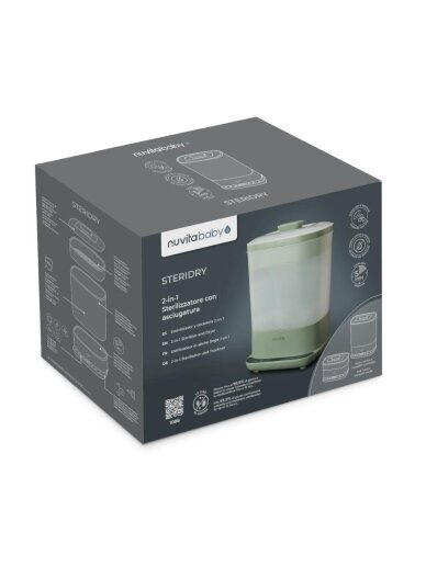Nuvita sterilizer with drying function Nuvita sterilizer with drying function