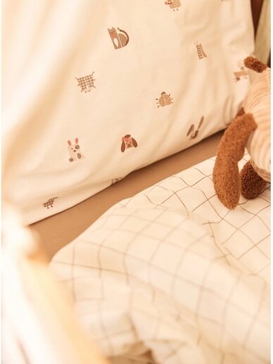 Bedding set, 100x135/140, Jollein (Animal friends) 2 Bedding set, 100x135/140, Jollein (Animal friends) 2