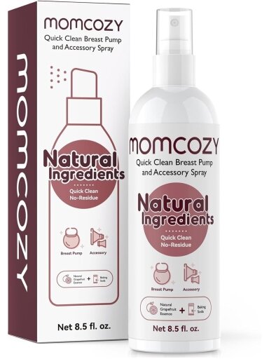 Momcozy rinnapumba puhastussprei, 250 ml