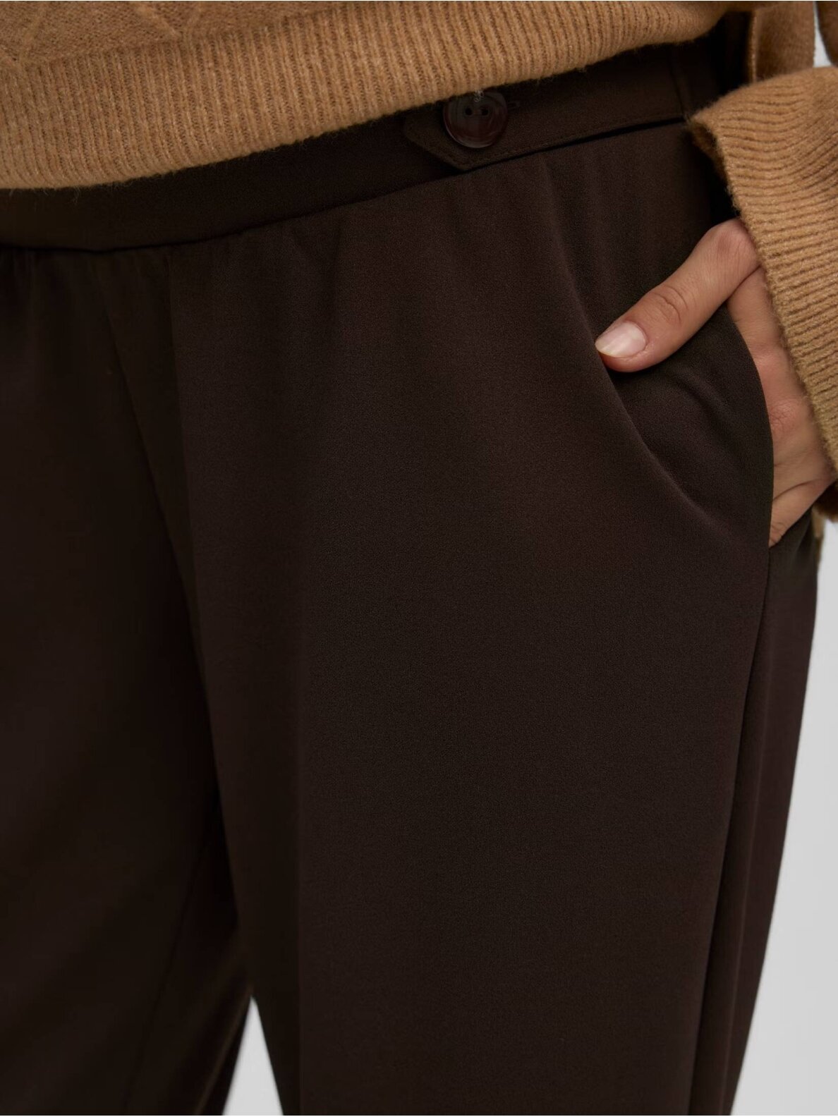 Maternity pantsMLSIMMI,, Mama;licious (Dark Brown) 1 Maternity pantsMLSIMMI,, Mama;licious (Dark Brown) 1