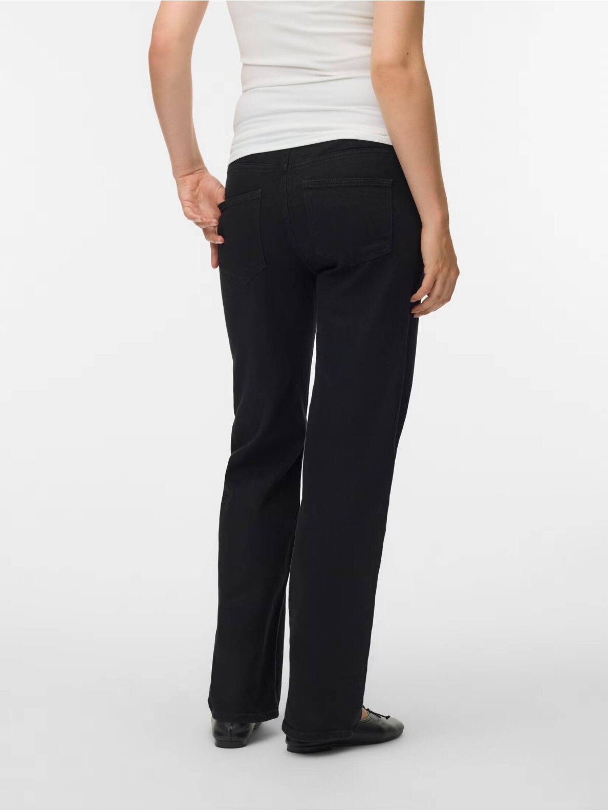 Wide maternity jeans VMMTESSA, Vero Moda (Black) 3 Wide maternity jeans VMMTESSA, Vero Moda (Black) 3