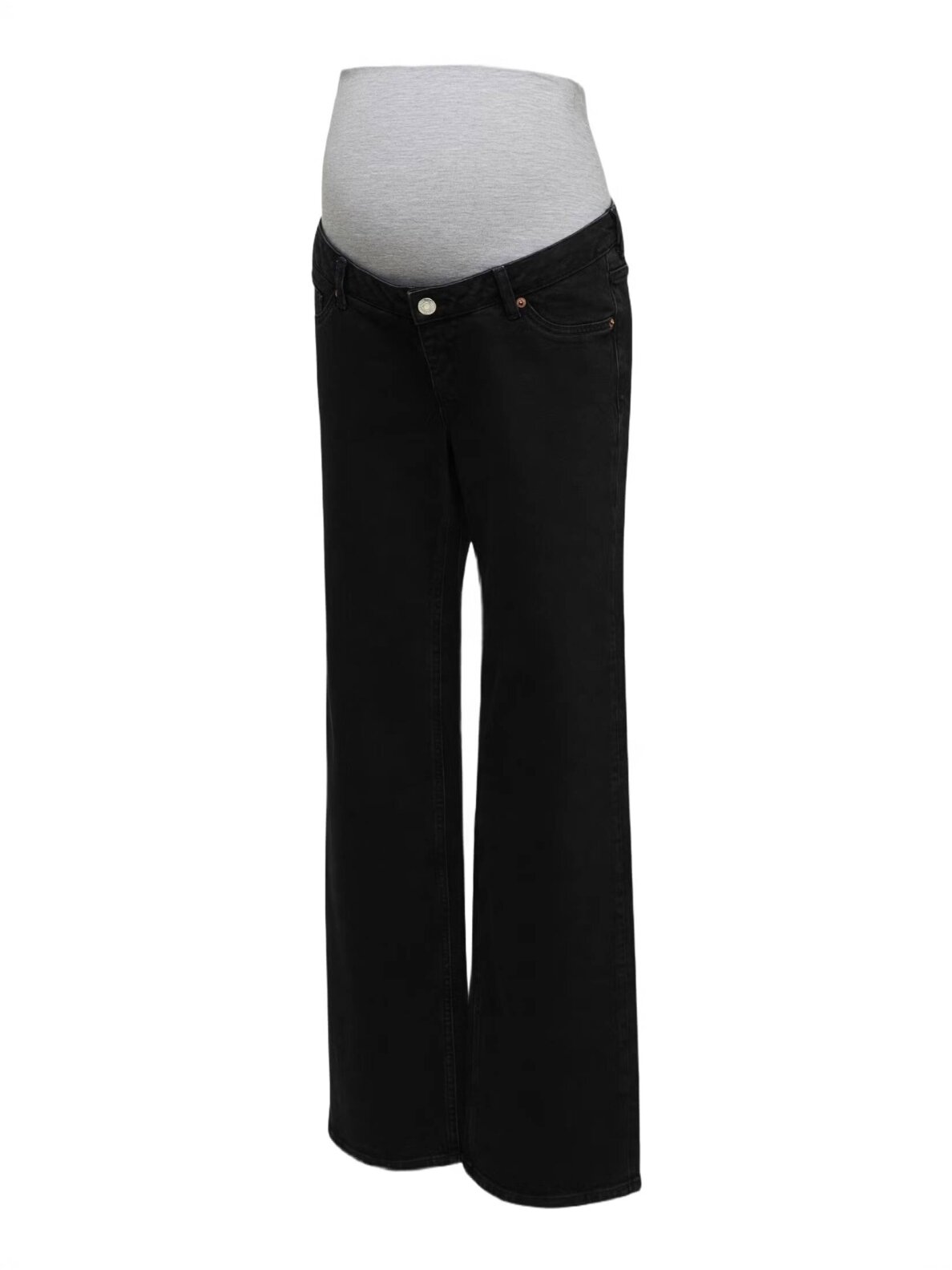 Wide maternity jeans VMMTESSA, Vero Moda (Black) Wide maternity jeans VMMTESSA, Vero Moda (Black)