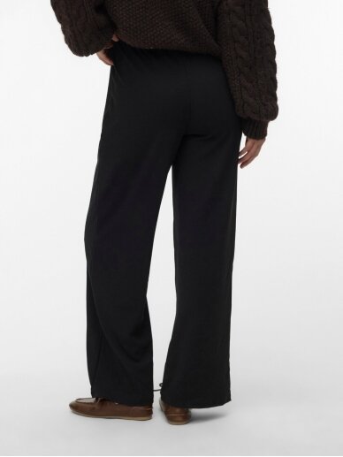 Wide leg maternity trousers MLKAREN, Mamalicious (Black) 1 Wide leg maternity trousers MLKAREN, Mamalicious (Black) 1