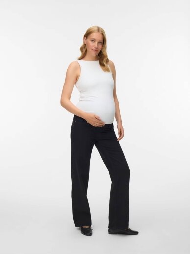 Wide maternity jeans VMMTESSA, Vero Moda (Black) 4 Wide maternity jeans VMMTESSA, Vero Moda (Black) 4