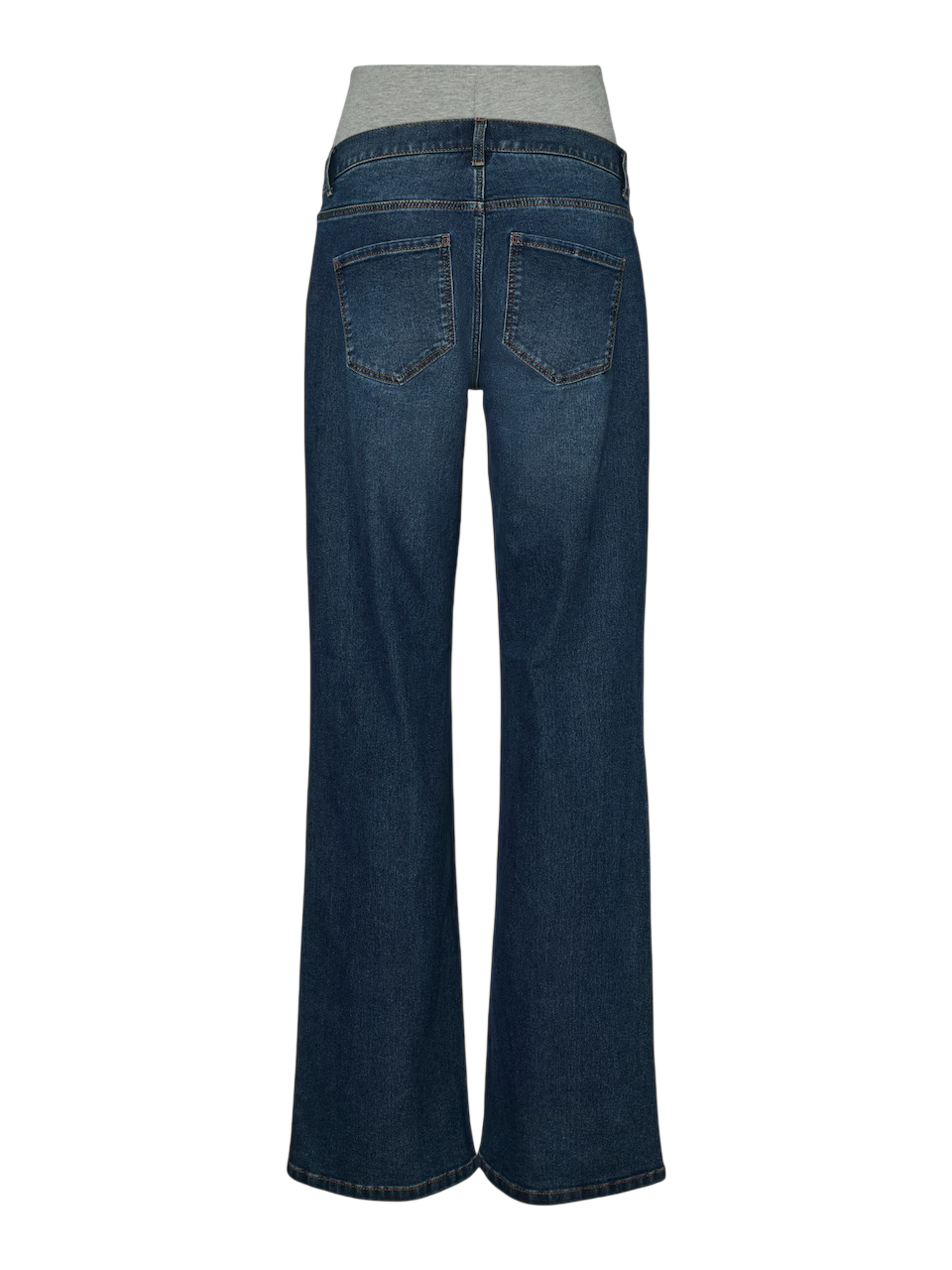 Flared Fit Mid waist Boot-cut Jeans, Mama;licious (Dark medium/blue denim) 4 Flared Fit Mid waist Boot-cut Jeans, Mama;licious (Dark medium/blue denim) 4