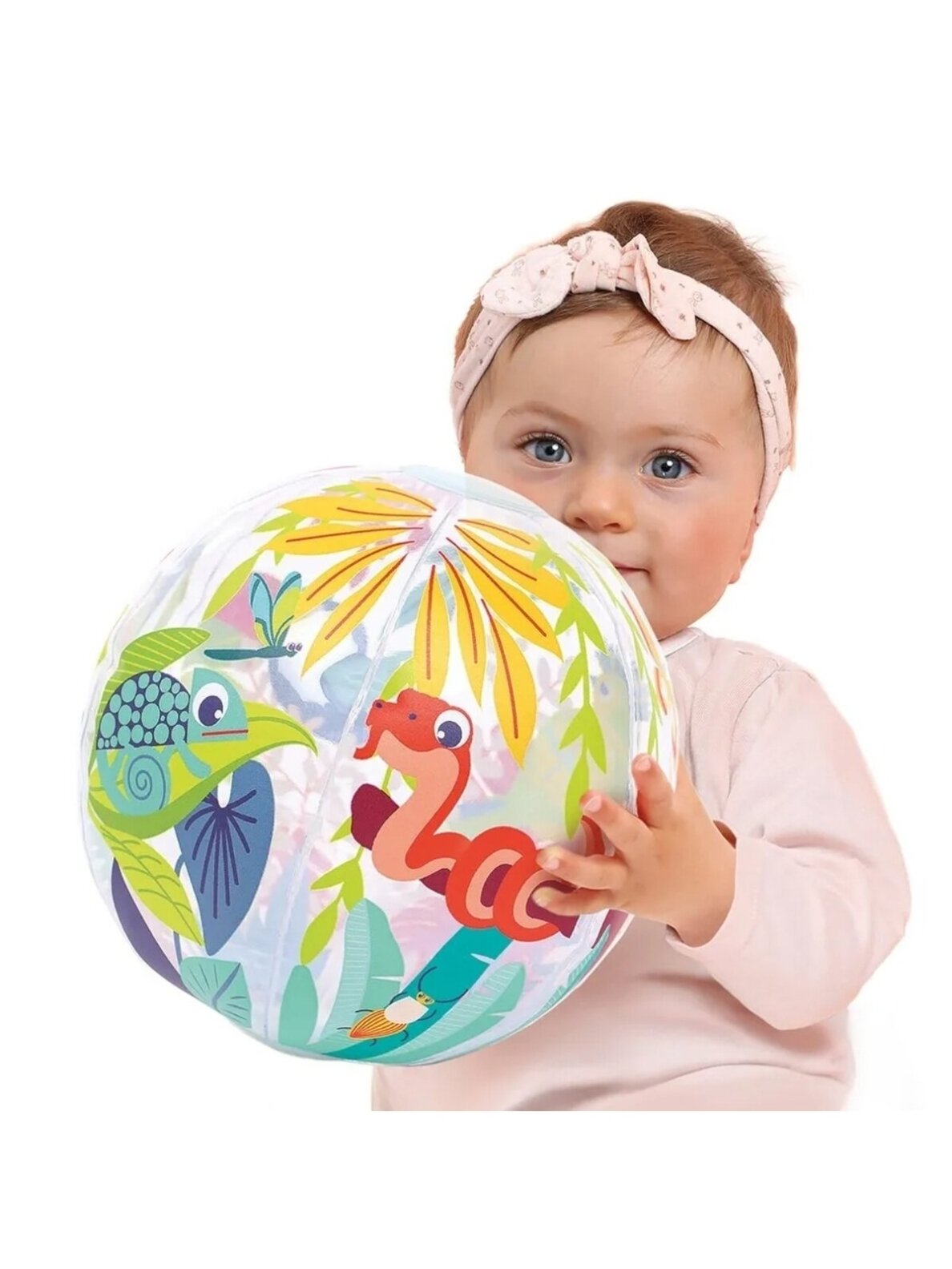 Inflatable ball Jungle, 20 cm, LUDI 1