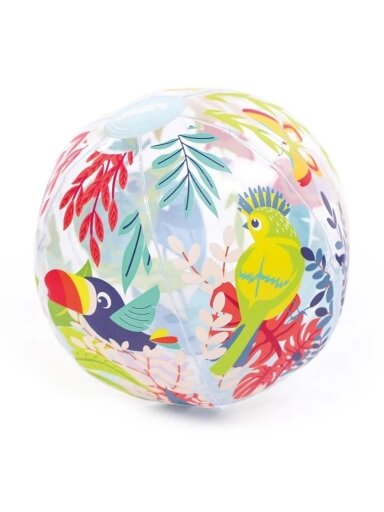 Inflatable ball Jungle, 20 cm, LUDI Inflatable ball Jungle, 20 cm, LUDI