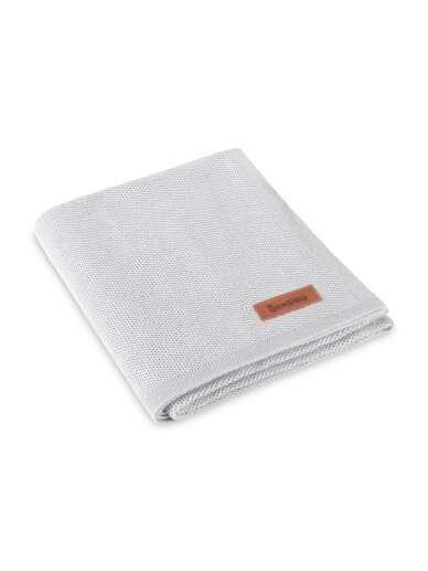 Bamboo blanket 80x100cm, Sensillo (Light gray)