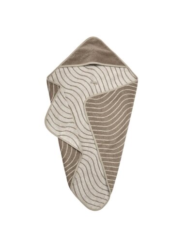Hooded towel 80x80 cm, Leander (Woodland Cappuccino) Hooded towel 80x80 cm, Leander (Woodland Cappuccino)