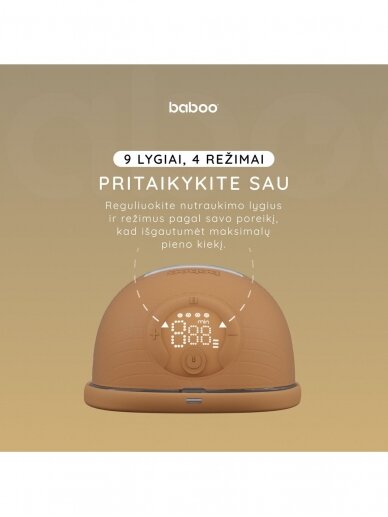 Baboo kaasaskantav kahe käed-vabad elektriline rinnapump 3 Baboo kaasaskantav kahe käed-vabad elektriline rinnapump 3