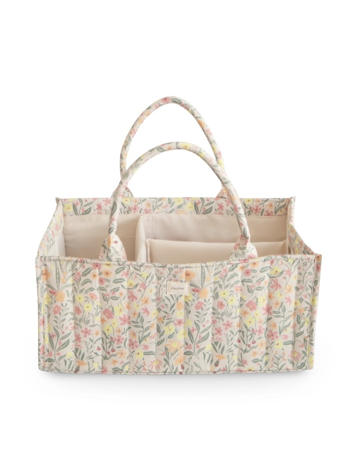 Diaper Caddy Organizer Pastel Blooms, Mushie