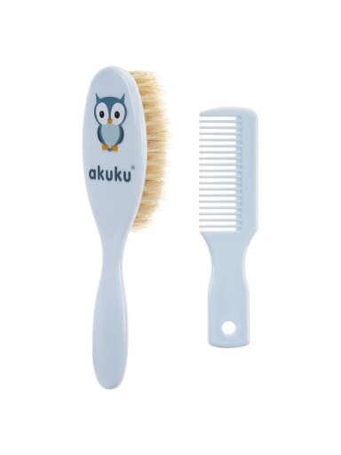 Hairbrush and comb by Akuku