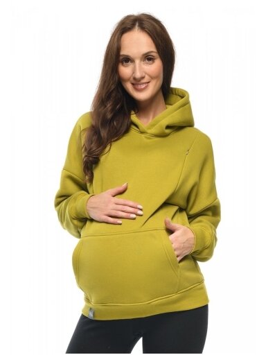 Maternity sweatshirt Molly, Pistachio/green