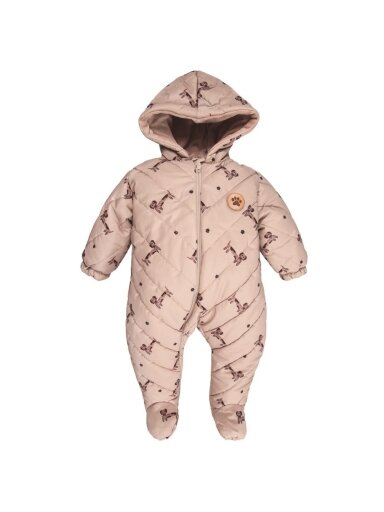Warm jumpsuit with puppies, EEVI