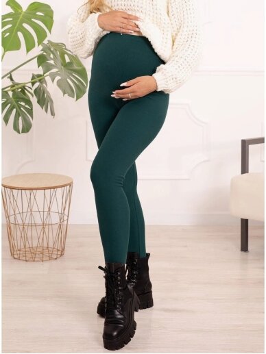Warm maternity leggings, by ForMommy (green) 3 Warm maternity leggings, by ForMommy (green) 3