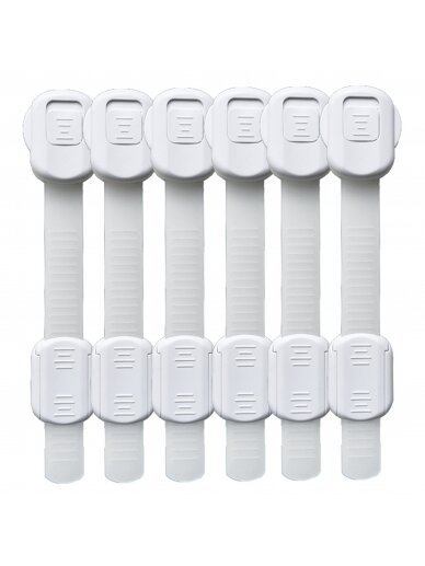 Uksekaitsed Sipo SBS-218, valge, 6 tk Uksekaitsed Sipo SBS-218, valge, 6 tk