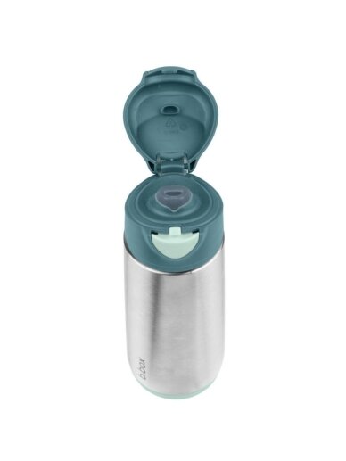 Sport Insulated Bottle with Spout 500 ml, b.box, Emerald Forest 2 Sport Insulated Bottle with Spout 500 ml, b.box, Emerald Forest 2