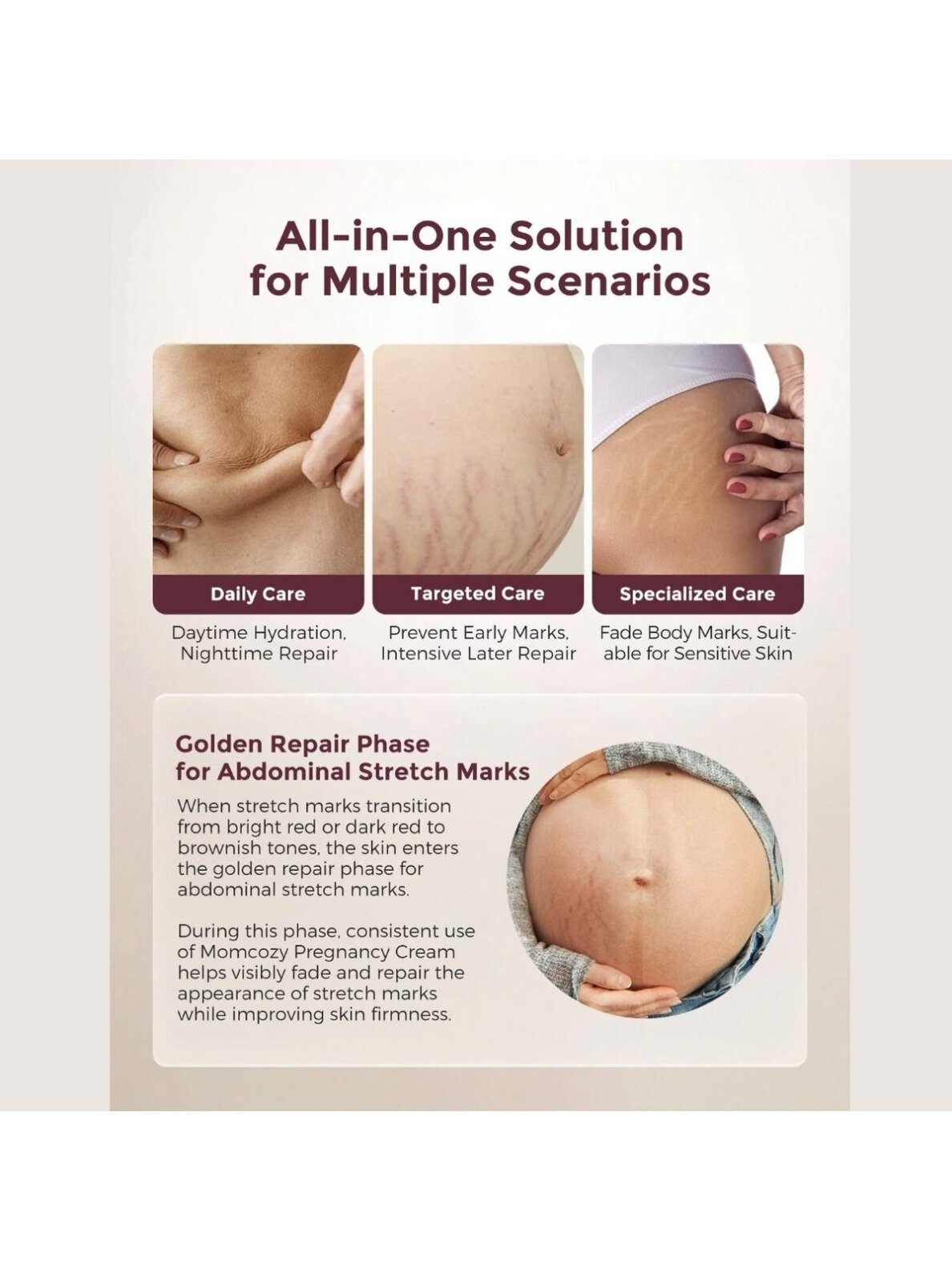 Pro-Collagen Belly Firming Moisturizer 30 g, Momcozy 3
