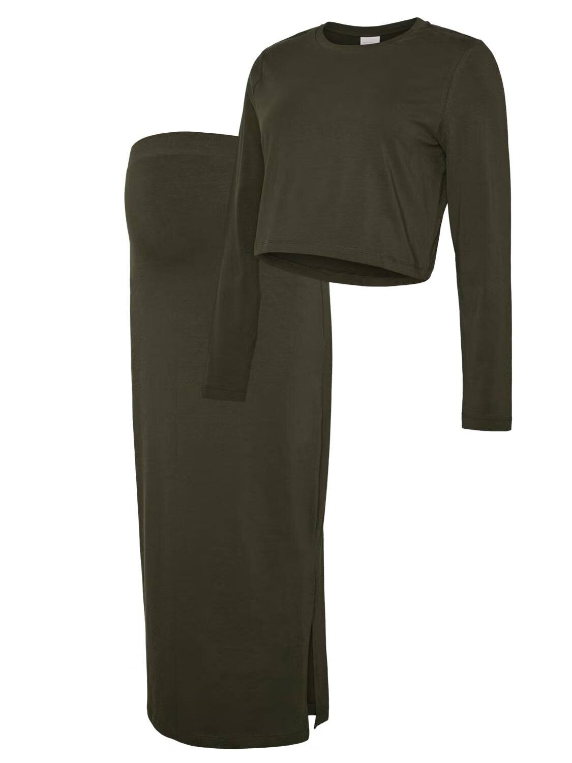 2-piece maternity set MLKERRIE, Mamalicious (Green) 2-piece maternity set MLKERRIE, Mamalicious (Green)