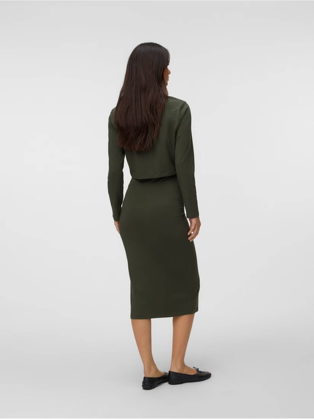 2-piece maternity set MLKERRIE, Mamalicious (Green) 2 2-piece maternity set MLKERRIE, Mamalicious (Green) 2